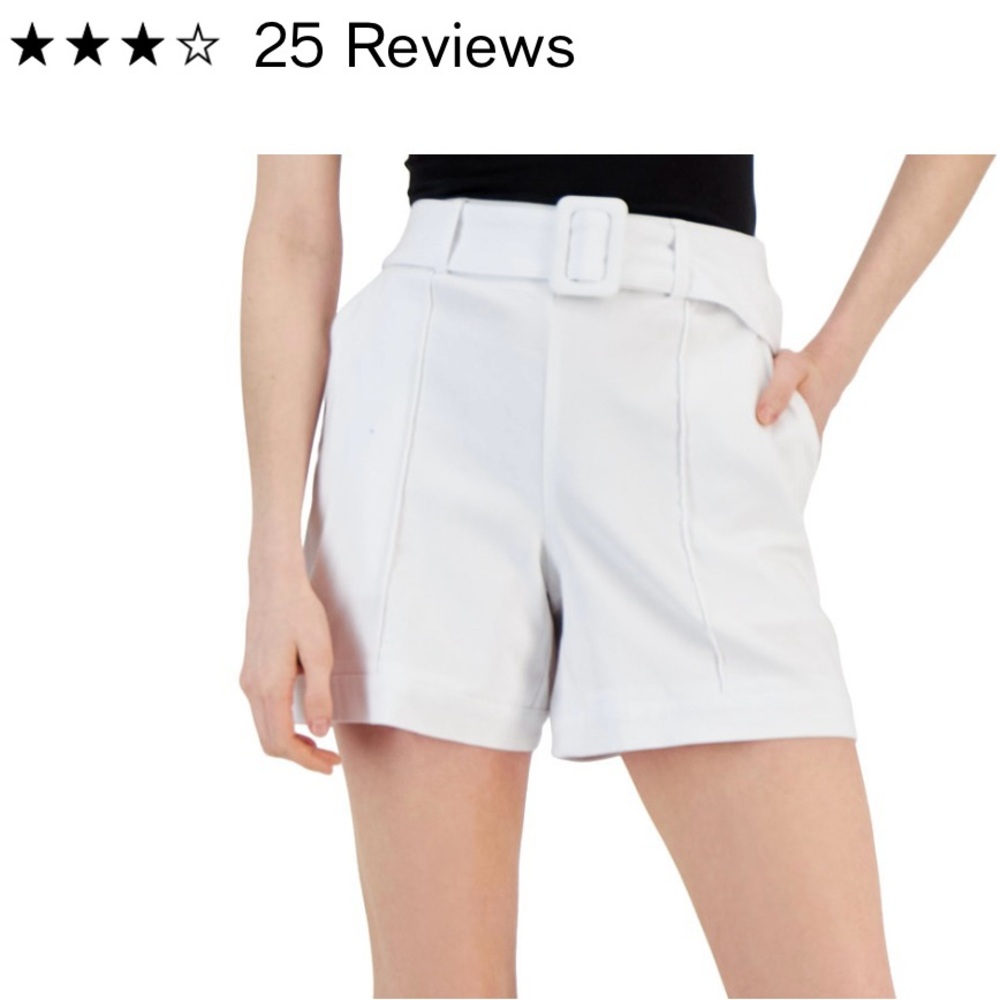 New white shorts